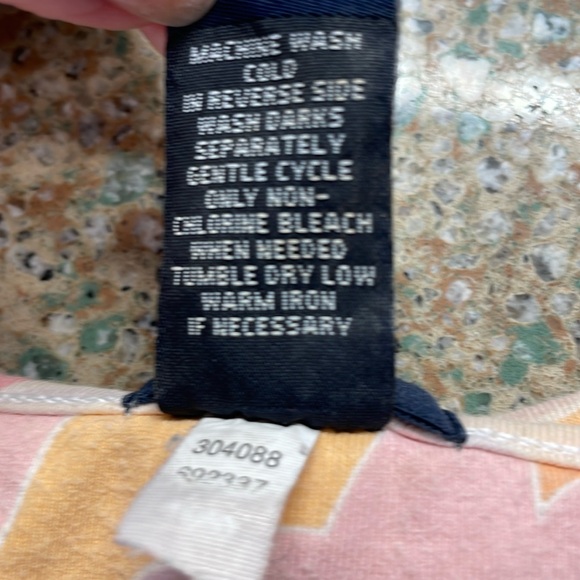 Vintage Y2K gap pink Cami cotton adjustable straps stretch shelf bra womens L - Picture 8 of 8